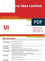VIL - Financial Analysis - (Final) - (Roll No. 27B, 26A, 19B, 33B)