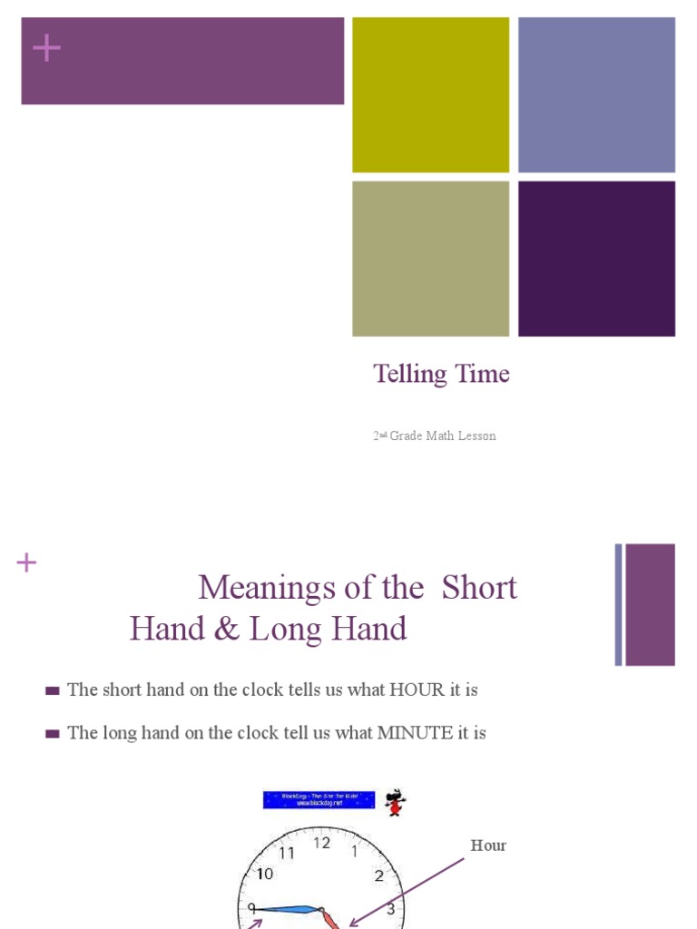 Telling Time: 2 Grade Math Lesson | PDF | Career & Growth | Language ...