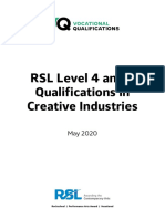Creative Industries Syllabus Document