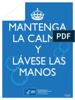 Keep Calm Wash Your Hands Spanish - 8.5x11 PDF