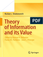 Theory of Information and Its Value: Ruslan L. Stratonovich