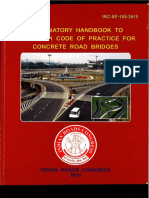 SP 105-2015 Explanatory Handbook To IRC112-2011 Code of Practice For Concrete Roads Bridges-Clear PDF