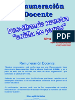 Remuneracion Docenteconceptos