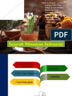 Sejarah Minuman Indonesia