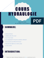 Cours Hydraulogie