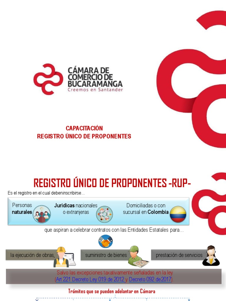 Capacitacion Rup | PDF | normas internacionales de INFORMACION ...