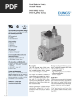 Dual Modular Safety Shutoff Valves DMV-D/602 Series DMV-DLE/602 Series