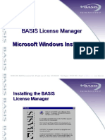 BASIS License Manager