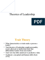 theorie sof leadership