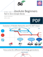 5G For Absolute Beginners: Part 5: 5G in Simple Words