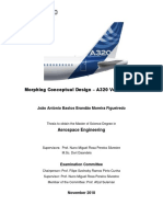 Morphing Conceptual Design - A320 Vertical Tail