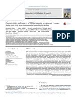 2016 - Beijing - Characteristics and Sources of PM in Seasonal Perspective