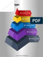 18.create 5 Step 3D PYRAMID Infographic