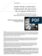 2020 Guillermo - Orozco. O Telespectador Diante Da Televisão2 PDF