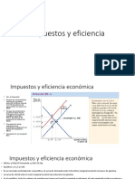 Impuestos y Eficiencia