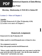 Agenda: 1) Assign Homework #1 (Due Wednesday 6/30) 2) Lecture Over More of Chapter 2