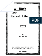 Boyd J - New Birth and Eternal Life