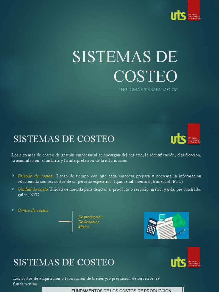 Sistema de Costeo I | PDF | Costo | Inventario
