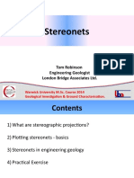 Understanding Stereonets