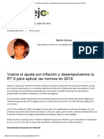Ajuste Por Inflación Argentina - Artículo