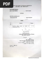 Dr. K Kathirvel vs. CBI (Status Report)