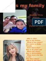 This Is My Family: Jennifer Ortiz Pineda. Asesoría Comercial Ficha:2071108