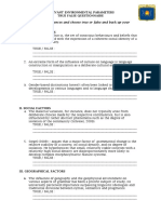 Tarea - Relevant Environmental Parameters