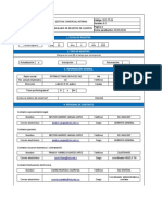 GSC-FT-06 Formulario de Registro Clientes Gomez Asociados Salud Ocupacional Sas