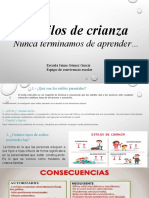 estilos de crianza actualizado