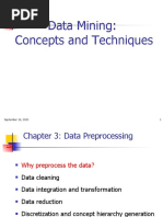 Data Mining: Concepts and Techniques: September 16, 2020 1