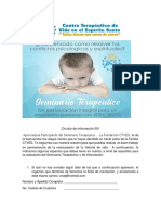Circular de Información Seminario Terapéutico PDF