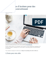 5 techniques d écriture pour des emails qui convertissent