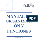 Manual Organización Funciones Autocentro Cajamarca