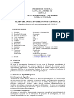 Investigacion Economica Ii 2020 I