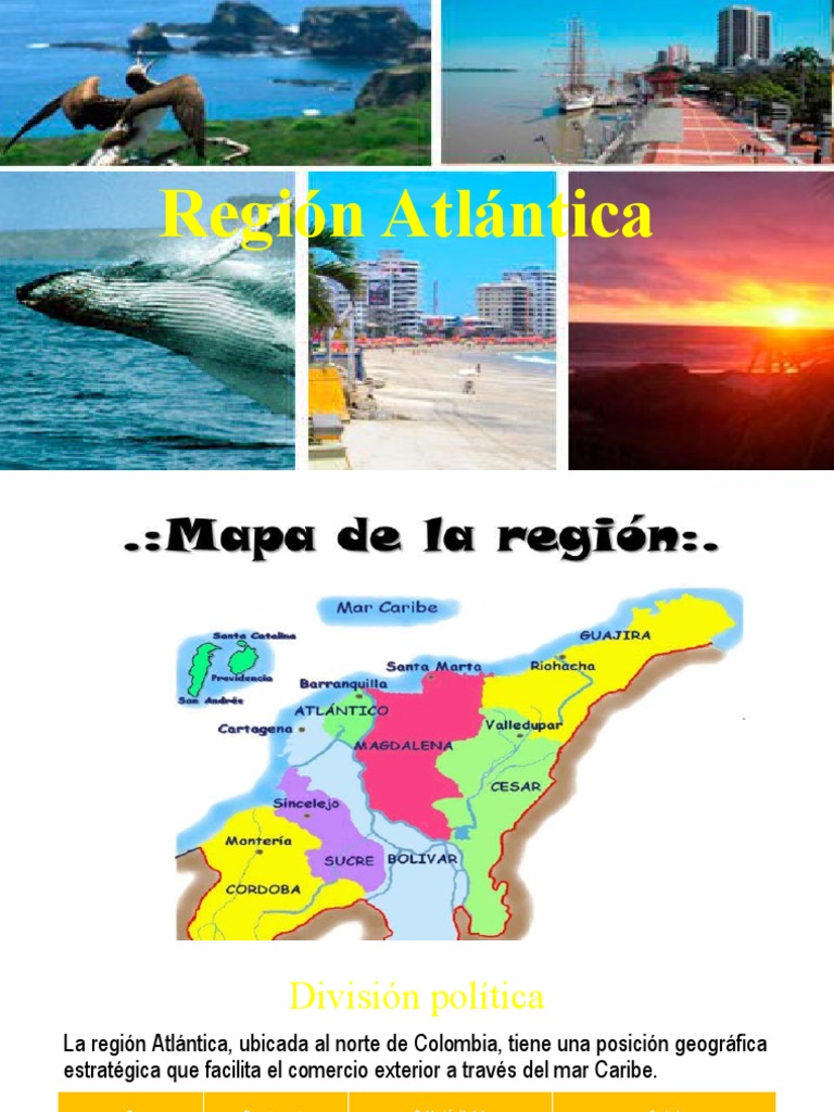 Características de la Región Atlántica | PDF