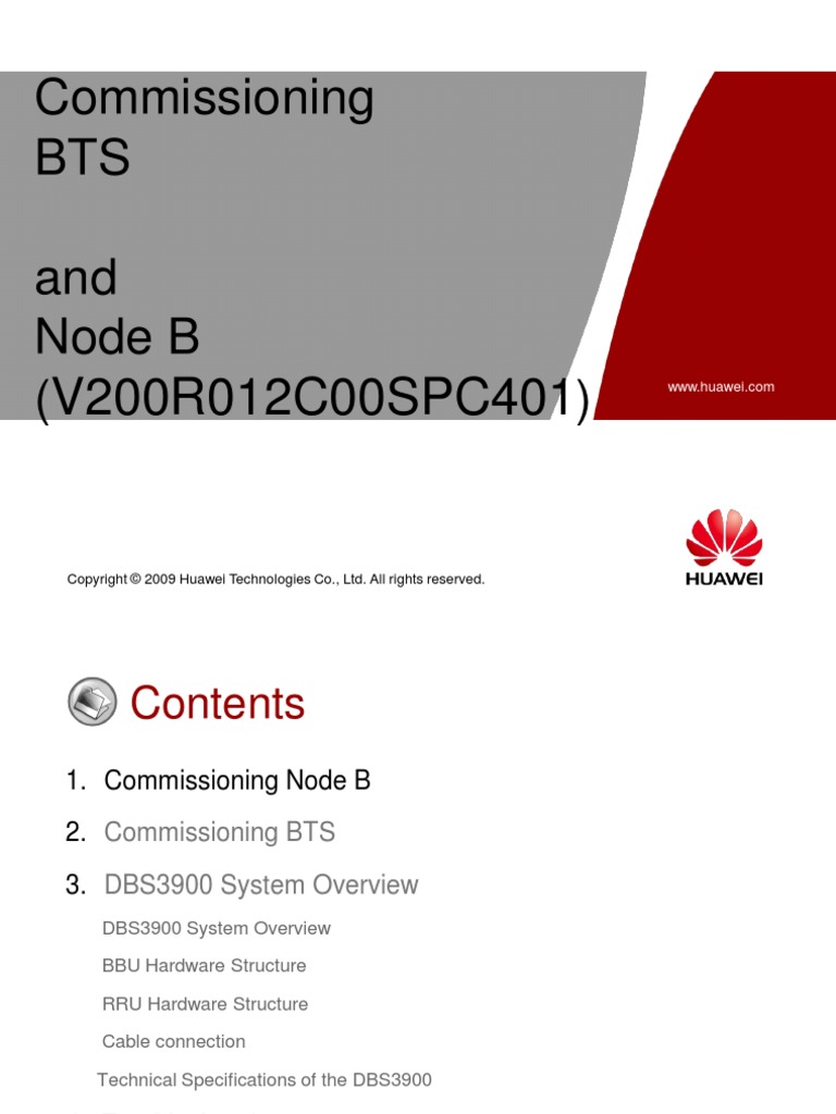 Commissioning BTS and Node B PDF | PDF | Telecomunicaciones ...