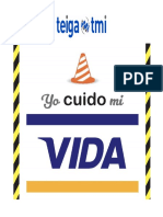 Afiche - yo cuido mi vida