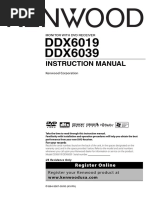 DDX6019 DDX6039: Instruction Manual