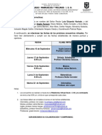 Horario Septiembre PDF