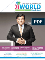 Sukhdeep Sachdev - Mediworld July-Aug 2019