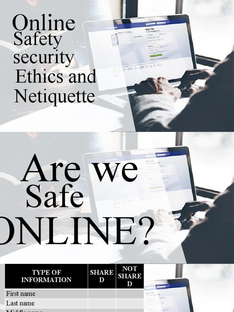 Safety Security Ethics and Netiquette: Online | PDF | Malware ...