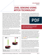 Liquid Level Sensing Using Reed Switch Technology: ON OFF