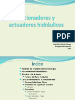 Accionadores y Actuadores Hidraulicos