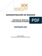 Informe Estraplas