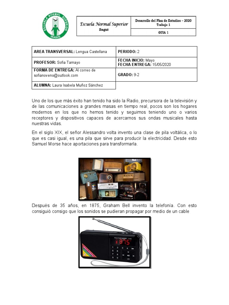 Historia de La Radio y Radio Favorita | PDF | Radio | Ingeniería en ...