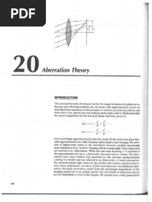 Understanding Third-Order Aberrations | PDF | Teaching Methods