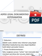 Aspek Legal Dokumentasi Keperawatan