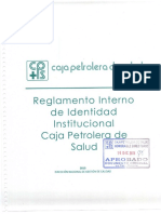 Reglamento Int. Identidad Institucional CPS