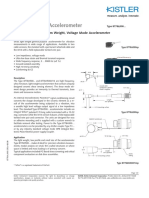 Ceramic Shear Accelerometer: Acceleration