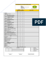 Check List Excavadora Sobre Orugas PDF